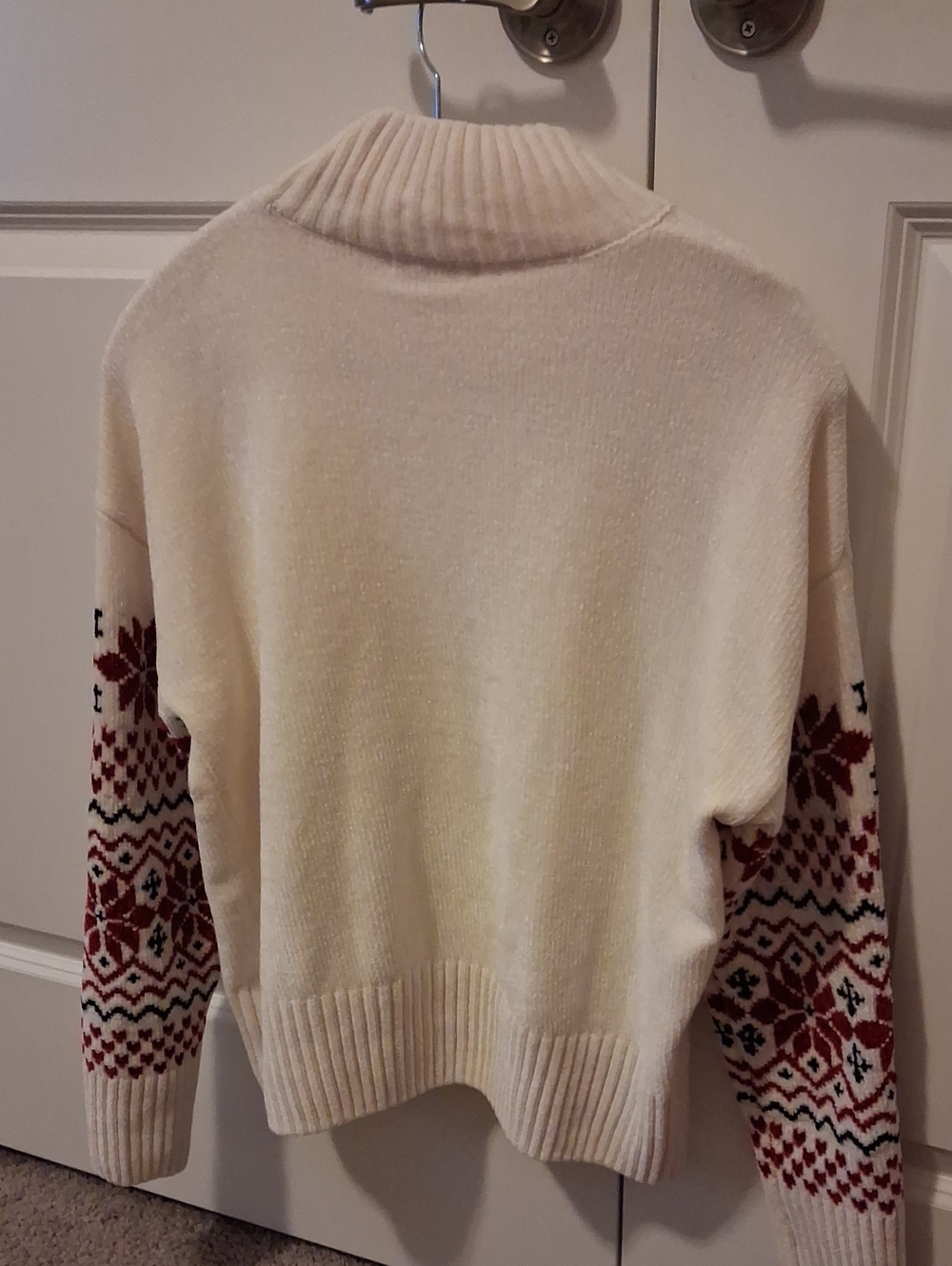 Christian Siriano M Nordic Classic Soft Oversize Heritage Turtle Neck - Picture 5 of 5